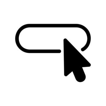 icon of mouse click in box