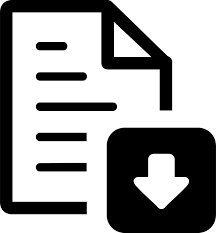 Download document icon