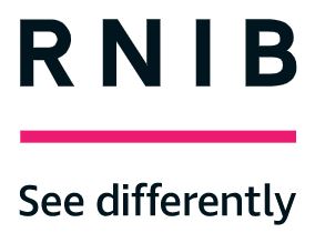 Royal National Institute of Blind People Logo and Link